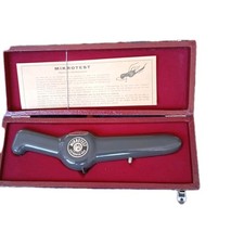 1960er Mikrotest Magnetischer Schichtdickenmesser Lackdickenbestimmung Germany