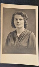 Altes Foto Frau Dame Mädchen