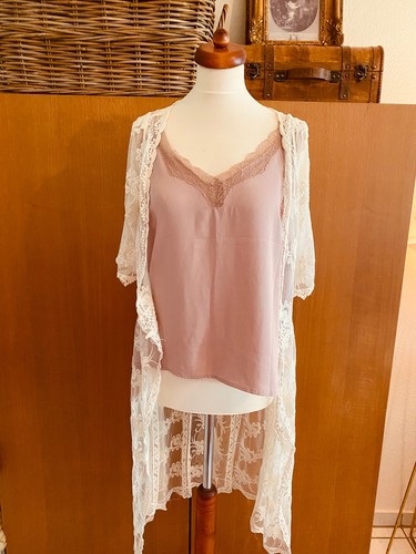 Creme beige spitzen - creme, cadigan