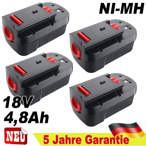 8ah 18v mh ersatzakku - 4x,