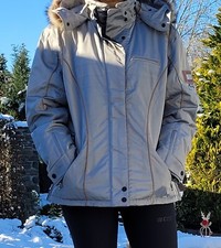 Bogner, Damen Skijacke, silbergrau, Gr. 44