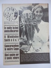 Tennis match ball magazin 1972 - ball,
