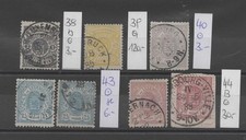 LUXEMBURG 1880 MiNr 38, 39
