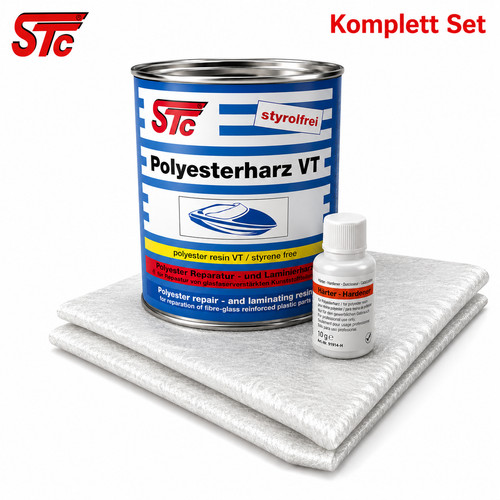 Set 500g stc polyesterharz - stc, vt