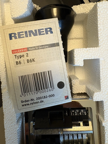 Reiner handstempel metall - handstempel,