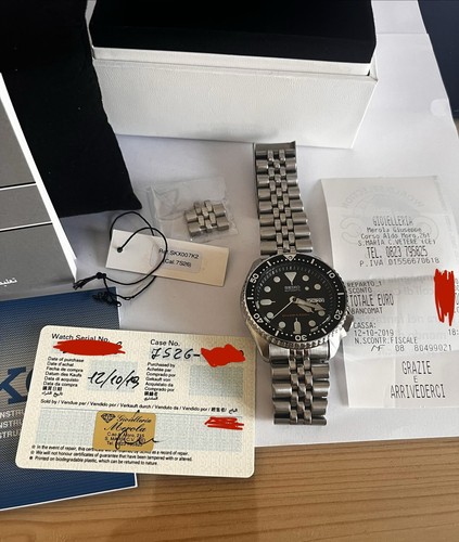 Seiko skx007 ref 7s26 0020 - -, ref.