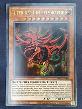 Slifer der Himmelsdrache NEU! Limitierte Auflage Ultra Rare Yugioh Götterkarte