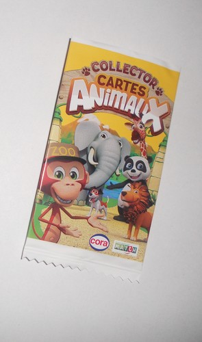 Animierte sammelkarte tiere - sammelkarte,