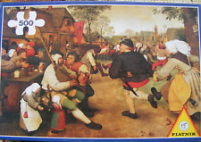 Puzzle 500 Teile Brueghel Bauerntanz Art Piatnik Kunst Malerei vollständig alt