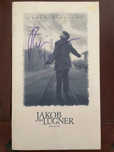Robin williams signed - robin, (†)