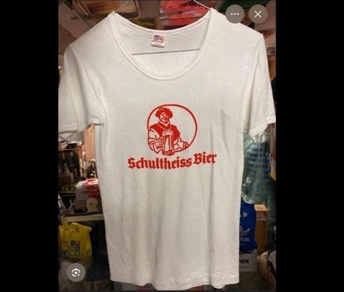 Schultheiss bier shirt - schultheiss, weiß