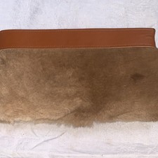 Vintage Kängurufell Clutch