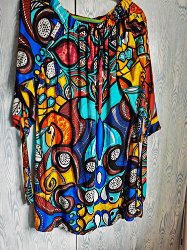 Italy tunika kleid viskose - italy,