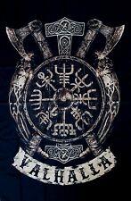  Vegvisir Wandtuch Kompass Wikinger Wandtattoo Mjölnir Axt Valhalla