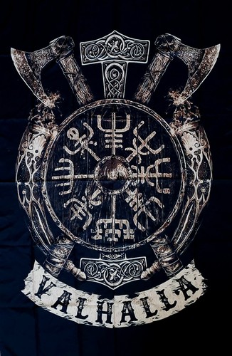 Vegvisir wandtuch kompass - wandtuch,