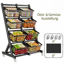 8er Gitterkorb Stapelkorb