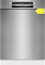 Bosch Geschirrspüler 60cm Unterbau Edelstahl SMU4HAS19E Serie 4