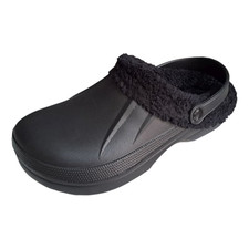 Warmfutter Herren Clogs Hausschuhe Gartenschuhe Pantoletten 23T1