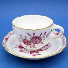 Hutschenreuther Maria Theresia Linderhof Mokkatasse und Untertasse ohne Spiegel