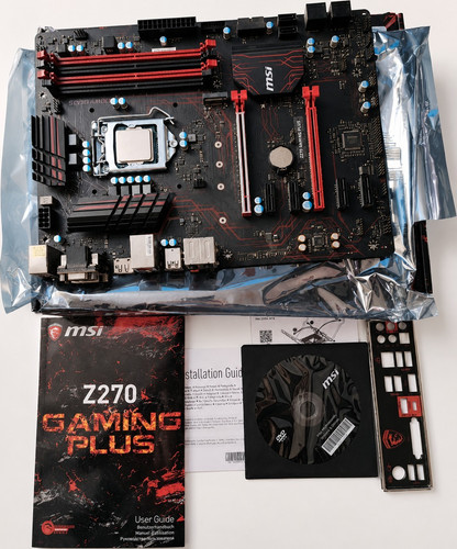 Msi z270 gaming plus - plus, +