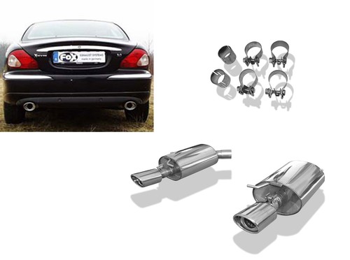 Duplex sportauspuff jaguar - ,