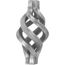 IAM DESIGN Geländerstab Spitze 60x125mm Stabspitze Treppengeländer Schmiedeeisen