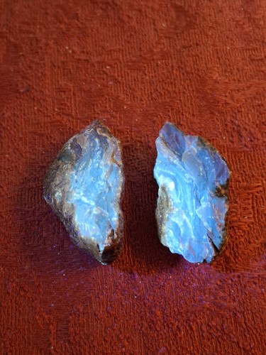 Blauer bernstein aus - blauer,