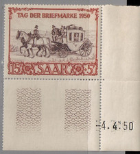 1950 Saarland Mi Nr. 291