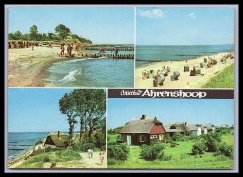 Ansichtskarte ostseebad - ansichtskarte,