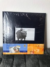 HENZO CLASSIC FOTOALBUM 100 Seit. 30x30cm PERGAMIN TRENNBLÄTTER SCHWARZ ❤️№3