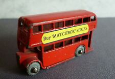 Matchbox Lesney Sticker "Matchbox Serie kaufen" für 5a London Bus (nur Aufkleber)