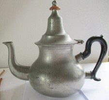 Teekanne orientalisch alt antik Marokko Zinn Tee Berber Pfefferminz