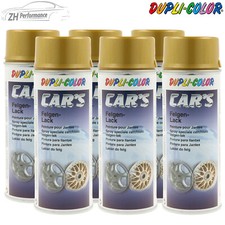 6x DUPLI COLOR Cars Felgengold