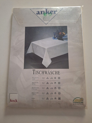 Damast tischdecke gold 110 - tischdecke,