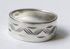 Ring schlicht zeitlos 925 Silber Vintage 90er ring silver