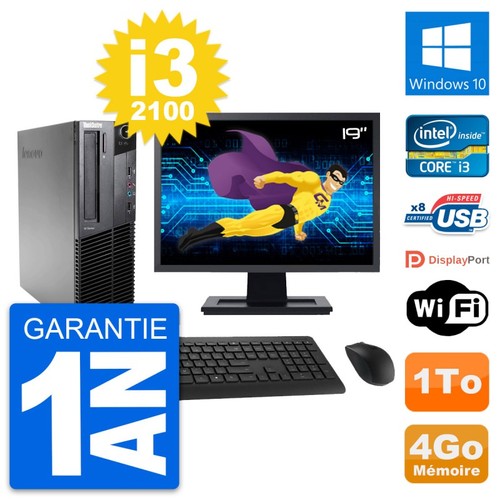 Lenovo m82 sff - pc, bildschirm