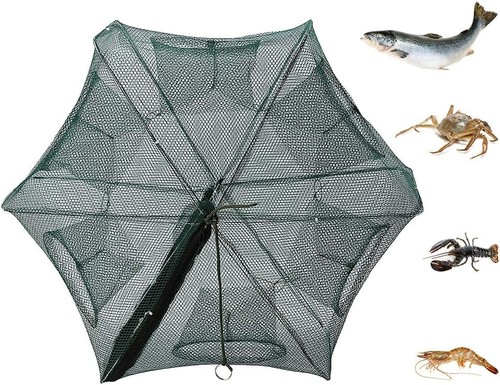 Faltbares fischernetz aus - fischernetz,