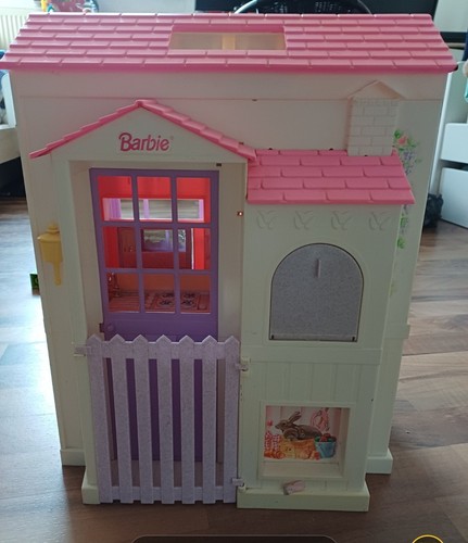 Barbiehaus klappbar mit - klappbar,