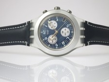 Thunderstorm - Swatch Diaphane Chrono - SVCK4001C - NEU und ungetragen