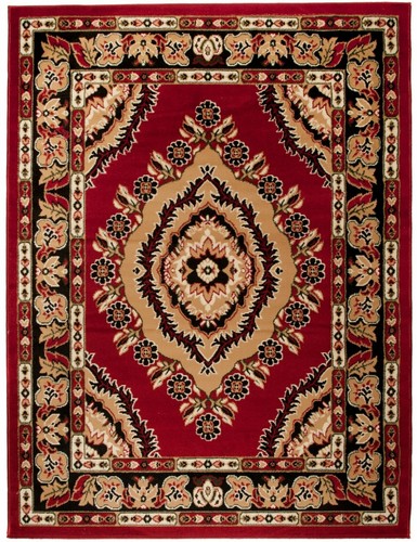 Teppich orient rot - rot, kurzflor