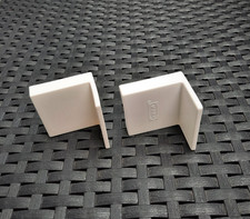 2x IKEA Abdeckung weiß Ersatzteil Blende 115754 für Wandhalterung 115753
