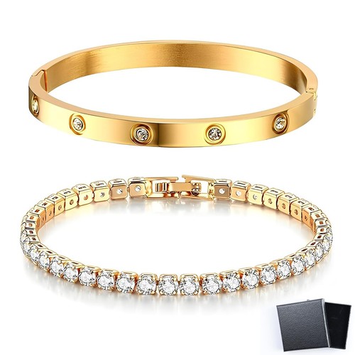 Damen armband gold kristall - armband,