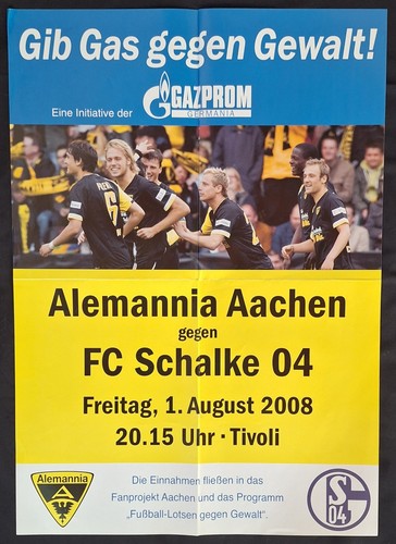 Spiel plakat 2008 - 2008/09, |