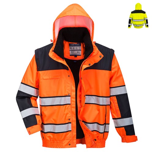 Warnschutz winter arbeitsjacke - winter,