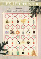 MEZ Lehrmuster, Blatt "Irmgard" Stickereien für die Advents- und Weihnachtsszeit