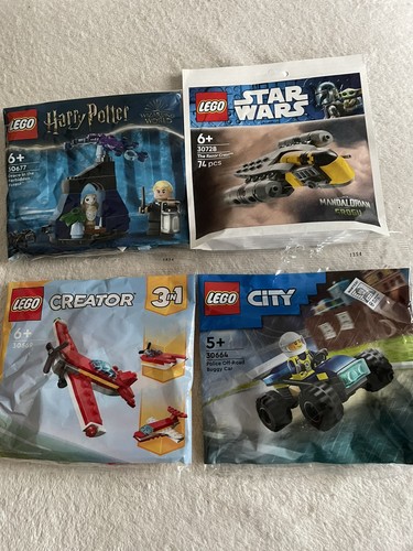 Lego konvolut 4tlg potter - lego,