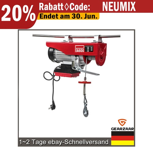 Elektrischer seilhebezug 300kg - elektrischer,