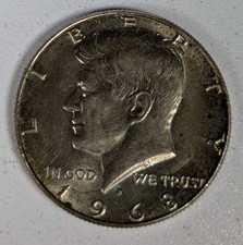 Half-Dollar Münze, John F