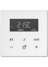 Jung LS1790DWW LB-Management Raumthermostat-Display, Serie LS, alpinweiß