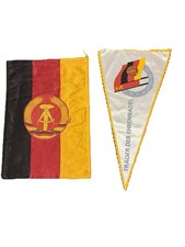 2 Wimpel DDR NOSTALGIE Ostalgie Ostalgie